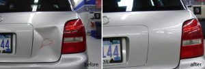 Audi S4 Avant Dent Repair Before and After