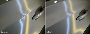 BMW X3 Dent Repair Before and After