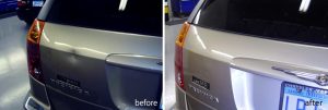 Chrysler Pacifica Dent Repair Before and After