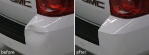 GMC Yukon Dent Repair Before and After