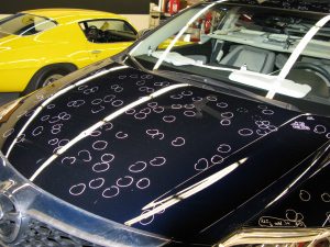 Paintless Dent Repair performed on Mazda CX-9