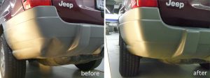 Jeep Grand Cherokee Dent Repair Before and After
